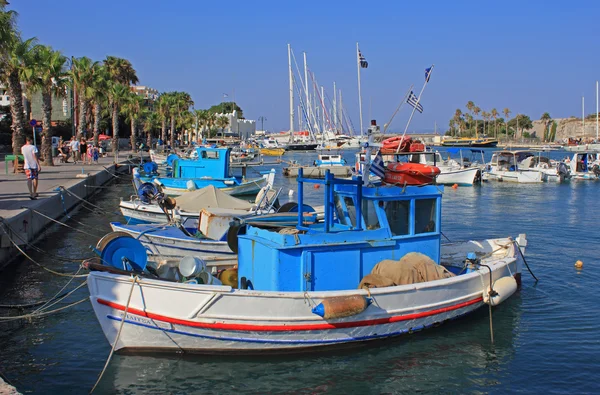 Рибальські човни, Греція — стокове фото