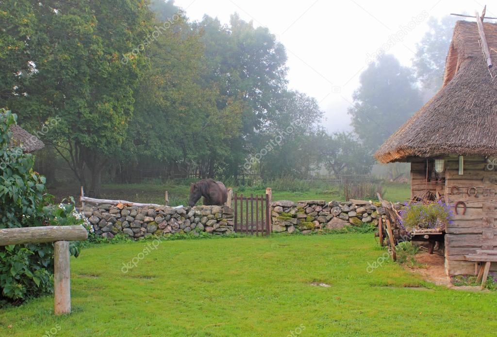 Yard of farm, Saaremaa, Estónia fotos, imagens de © kalervok 32939803