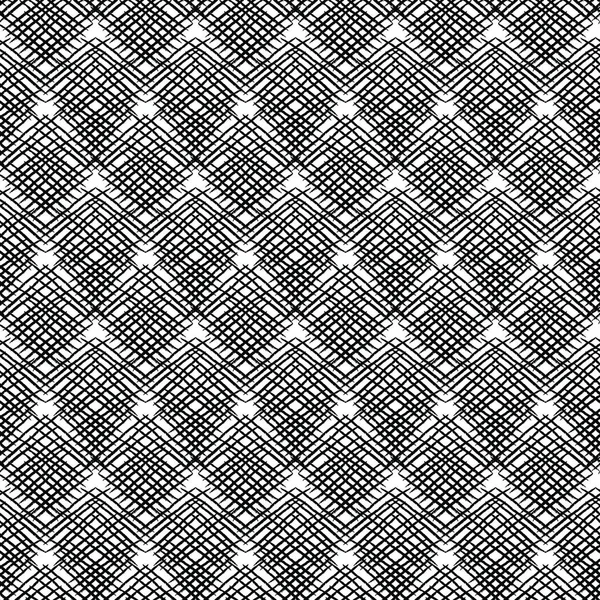 Simple Diagonal Hatching Inky Textured Seamless Surface Pattern Design — Stock Photo, Image