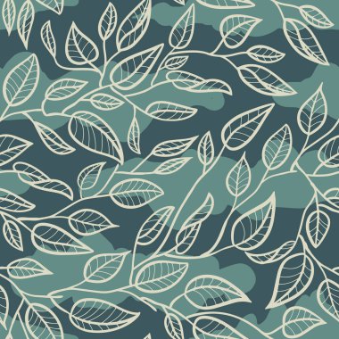 Basit çizgili sanat yapraklarının kusursuz yüzeysel desenli güzel bir tasarımı. Doğadan esinlenilmiş zarif bir grafik tasarımı. Sanatı tekrarlayan minimalist bir model..