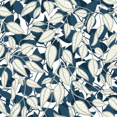 Basit çizgili sanat yapraklarının kusursuz yüzeysel desenli güzel bir tasarımı. Doğadan esinlenilmiş zarif bir grafik tasarımı. Sanatı tekrarlayan minimalist bir model..