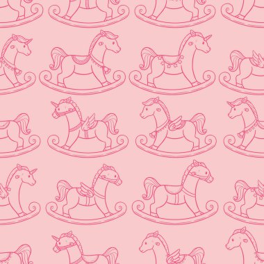 Çok farklı şekillerde sallanan atların sevimli ve kusursuz dizaynı..