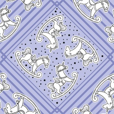 Çok farklı şekillerde sallanan atların sevimli ve kusursuz dizaynı..