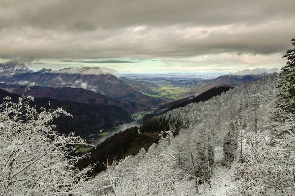 Vinter i Alperna — Stockfoto