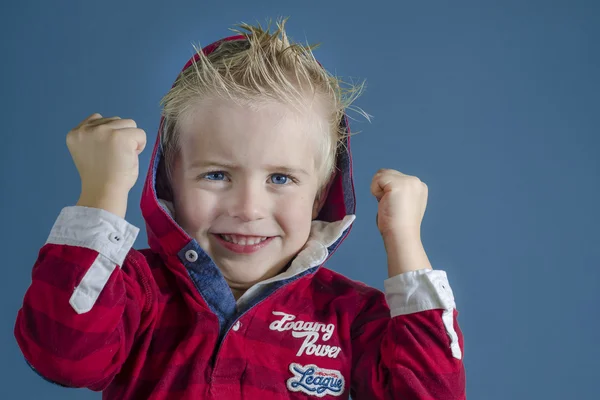 Jongen blik ernstige — Stockfoto