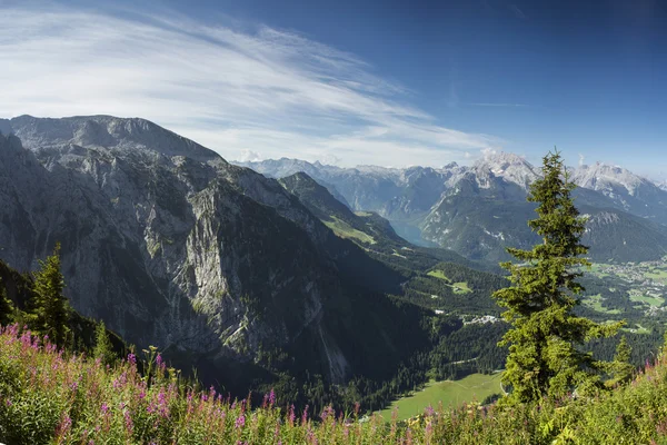 Senderismo en los Alpes —  Fotos de Stock