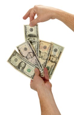 kız kurusu Amerikan Doları ile oynamak