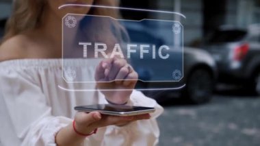 Sarışın, HUD hologram Trafiğini Etkileştirir