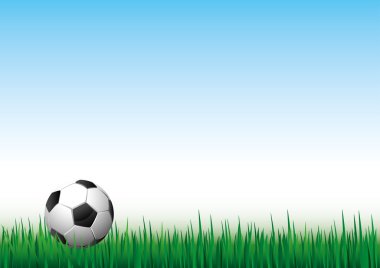 Futbol topu arka plan