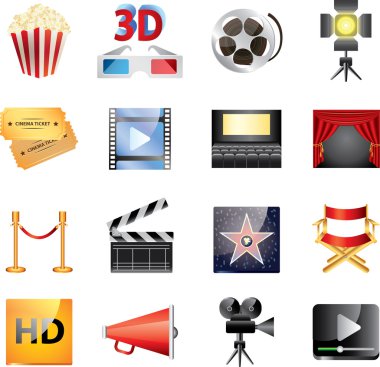 sinema Icons set
