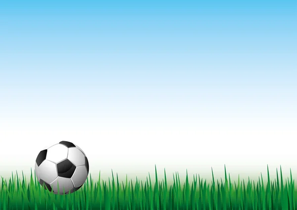 Soccer ball background — Stock Vector