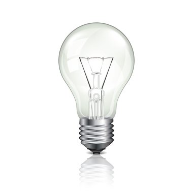 ampul vektör illüstrasyonu