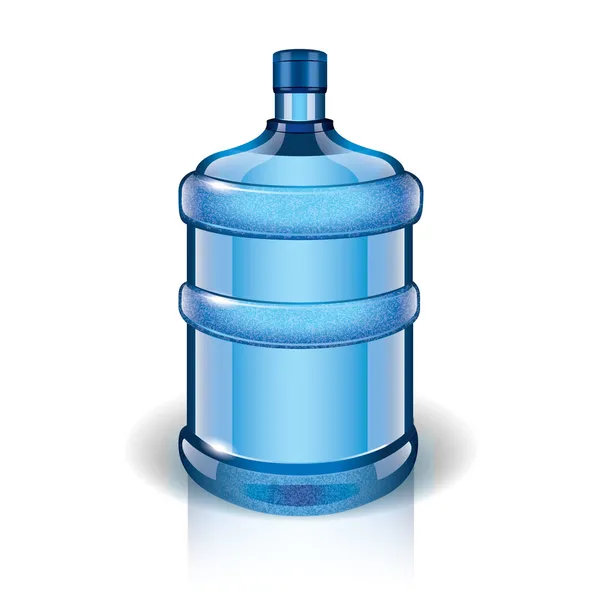 Illustration vectorielle bouteille d'eau — Image vectorielle