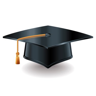 Graduation cap vector illustration