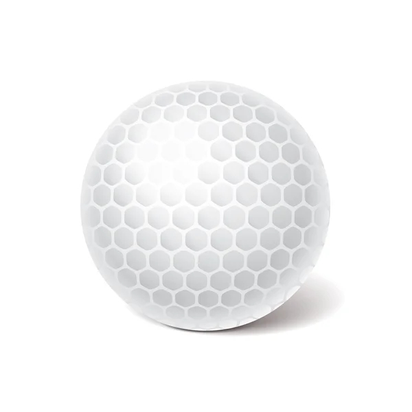 Illustration vectorielle balle de golf — Image vectorielle
