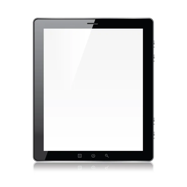 Tablet PC Vektor Illustration — Stockvektor