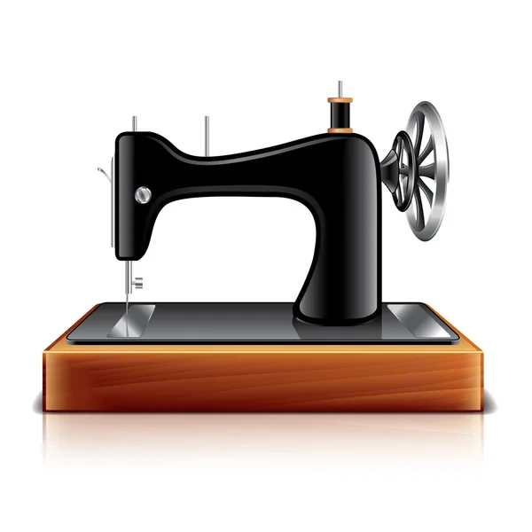 Sewing machine vector illustration — Stock Vector