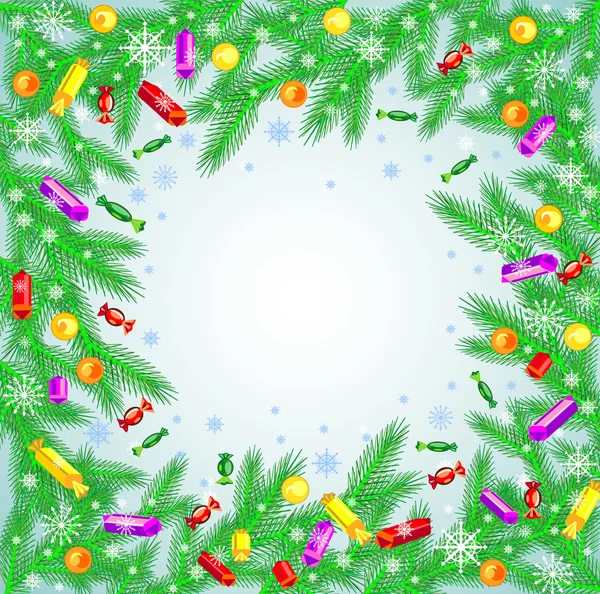 Fondo hermoso de Navidad — Vector de stock