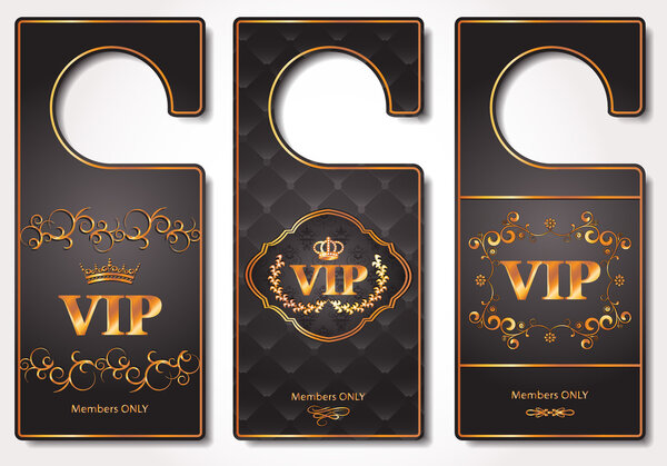 Vip door tags