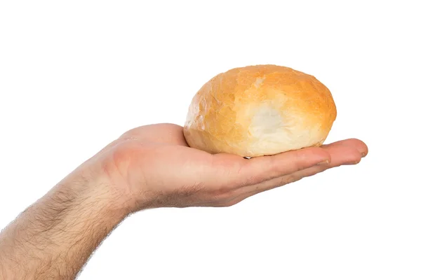 Ręce z chleba — Zdjęcie stockowe