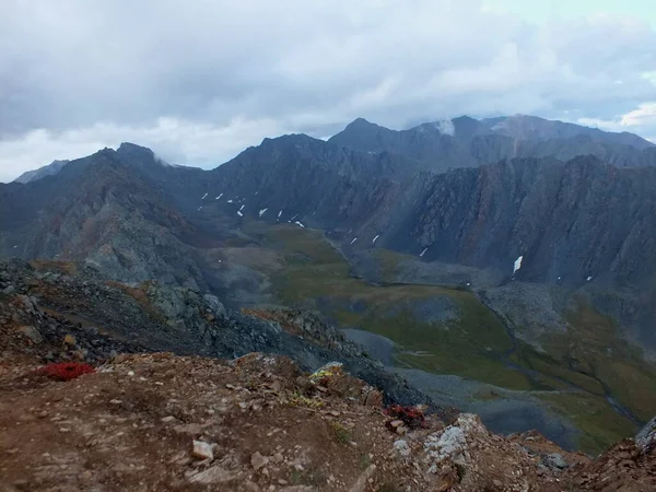 Berge Und Himmel Berggipfel Reisen Den Bergen — Stockfoto