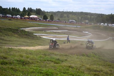  Motokros, motosikletçi, motosikletçi, sporcu, beşiği olan motosiklet