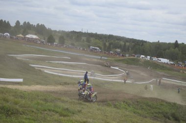  Motokros, motosikletçi, motosikletçi, sporcu, beşiği olan motosiklet