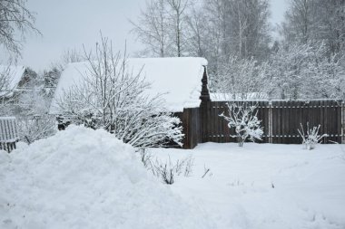 Kırsalda kış günü
