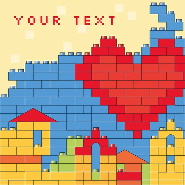 plastik oyuncak blokları 