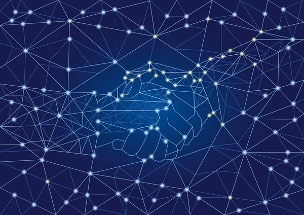 İnternet Küresel İş Konsepti. 