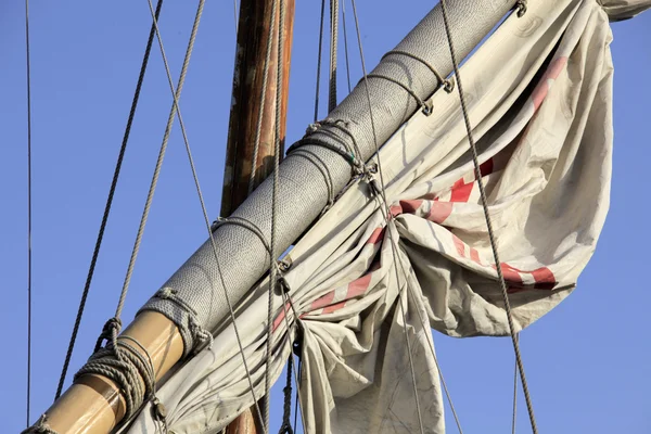 Details caravels, ships — Stock Photo, Image