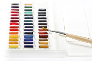 renkli kalemler, kolaj