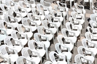 satırları açık havada açık Dehor bar ve canlı gig konsantrasyon için koltukları