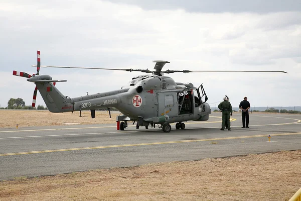 Marine lynx helikopters — Stockfoto