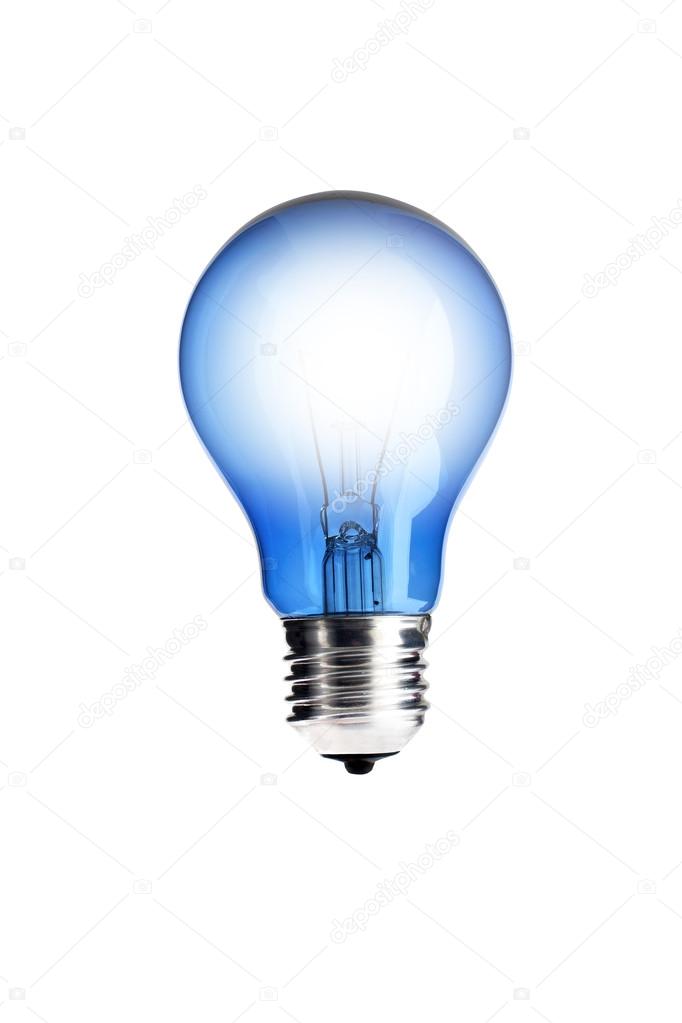 Lamp on white background