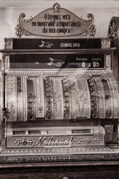 Παλιά ταμειακή μηχανή Εικόνα Αρχείου