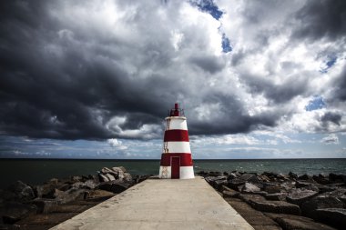 Deniz feneri portimao, algarve Portekiz