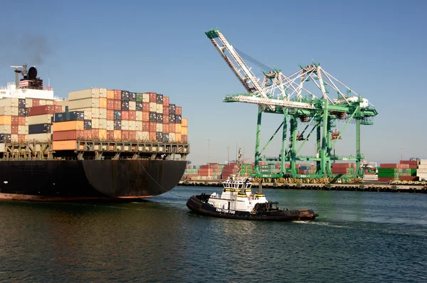 Shipping Industry Port of Los Angeles — Stok fotoğraf