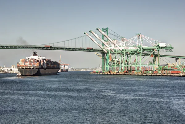 Shipping Industry Port of Los Angeles Stockfoto