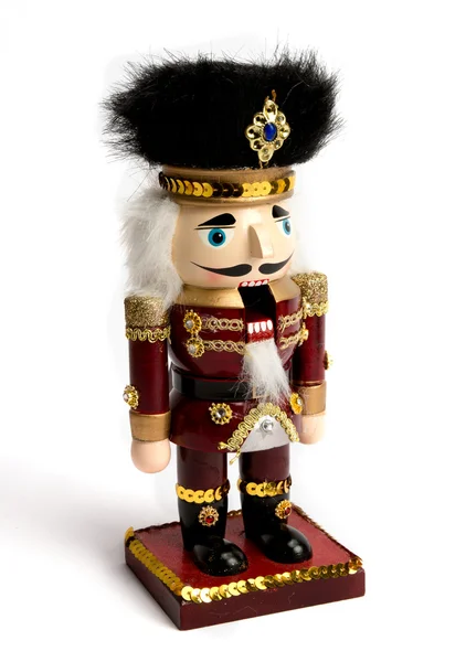 Christmas Wooden Nutcracker — Stock Photo, Image