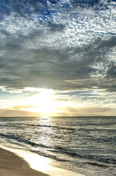 Maui günbatımı — Stok fotoğraf