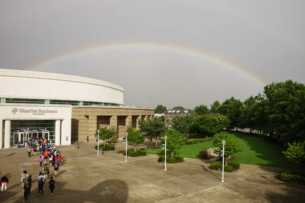 Bi do arco-íris-lo centro — Fotografia de Stock