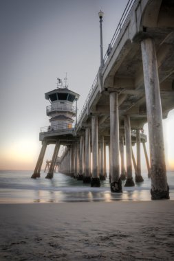 Huntington beach iskelesinden