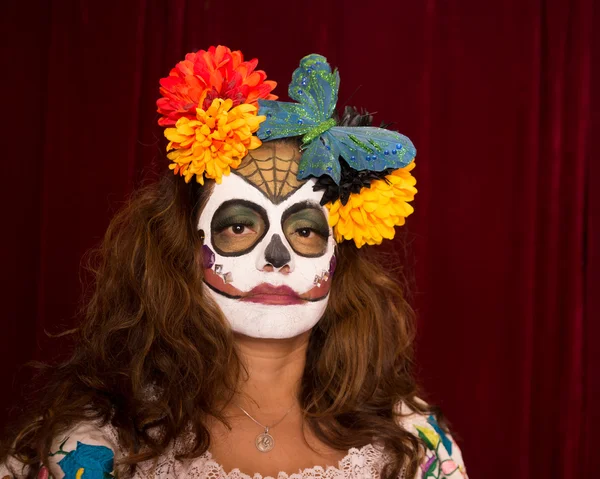 Day of The Dead Female — Stock Photo, Image