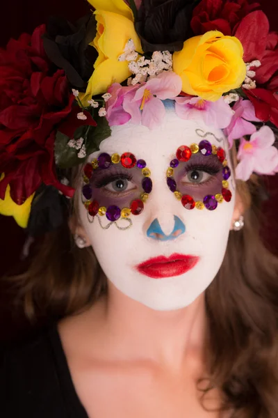 Day of The Dead Female — Stock Photo, Image