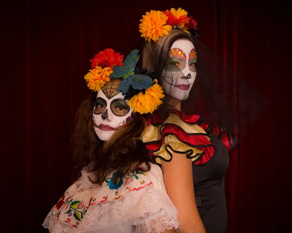 Day of The Dead Friends — Stock Photo, Image