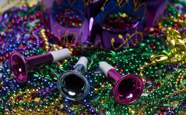 Mardi Gras Beads — Stock Photo, Image