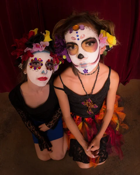 Dia De Los Muertos Adolescenti — Foto Stock