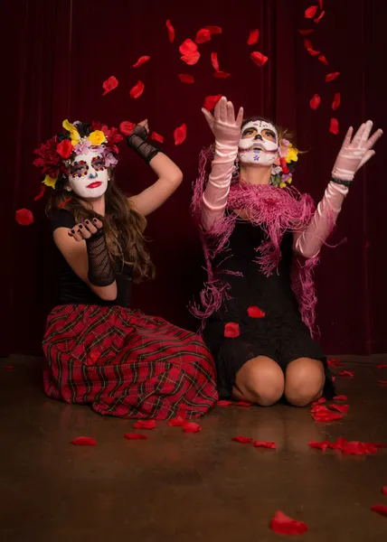 Day of The Dead Rose Petals — Stock Photo, Image