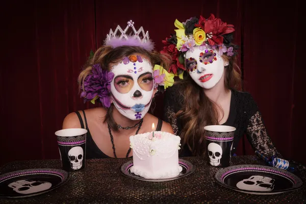 Day of The Dead Birthday Party — Stock Photo, Image